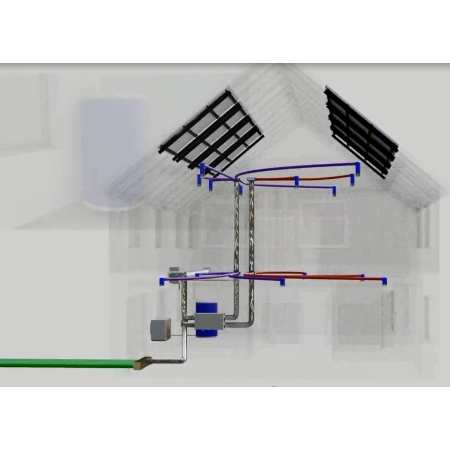 Projekt, wycena instalacji wentylacji rekuperacji wraz z klimatyzacją kanałową (rozmieszczenie anemostatów).